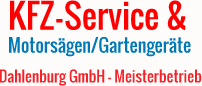 KFZ -Service & Motorsägen / Gartengeräte - Dahlenburg GmbH - Logo